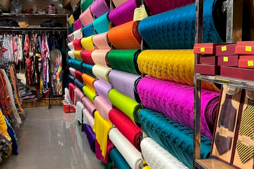 Van Phuc Silk Village is famed for its premium silk